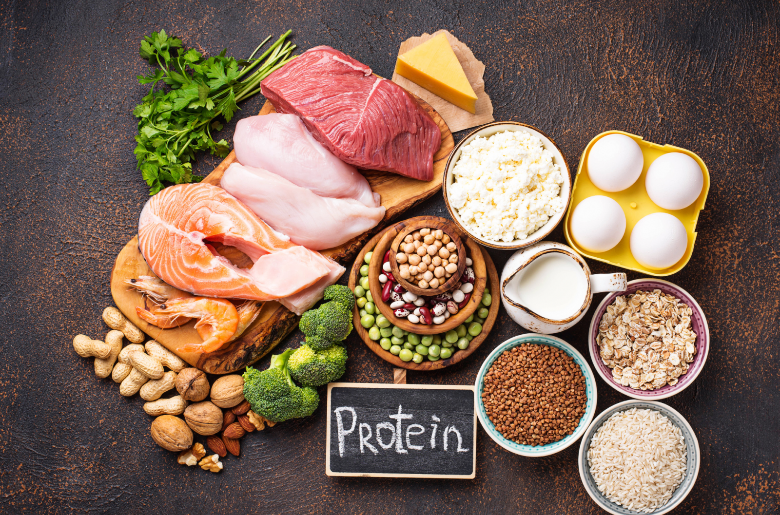 Phụ nữ sau tuổi 40 nên bổ sung protein