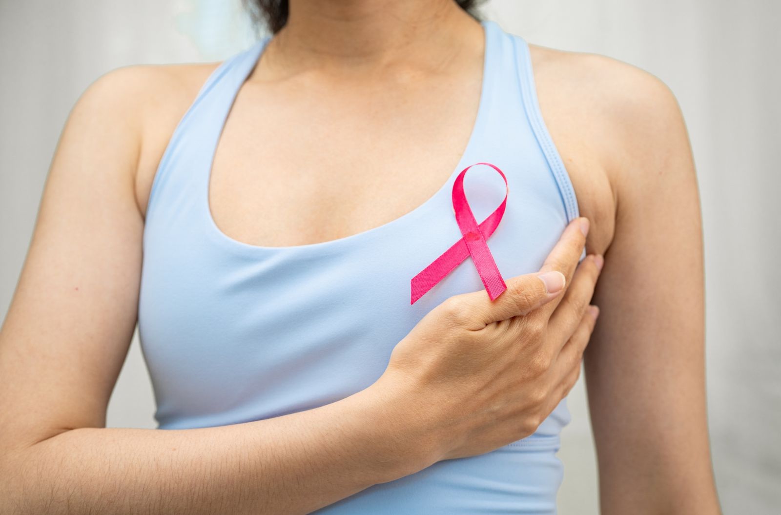 Hình minh họa khối u trong mô vú ở phụ nữ